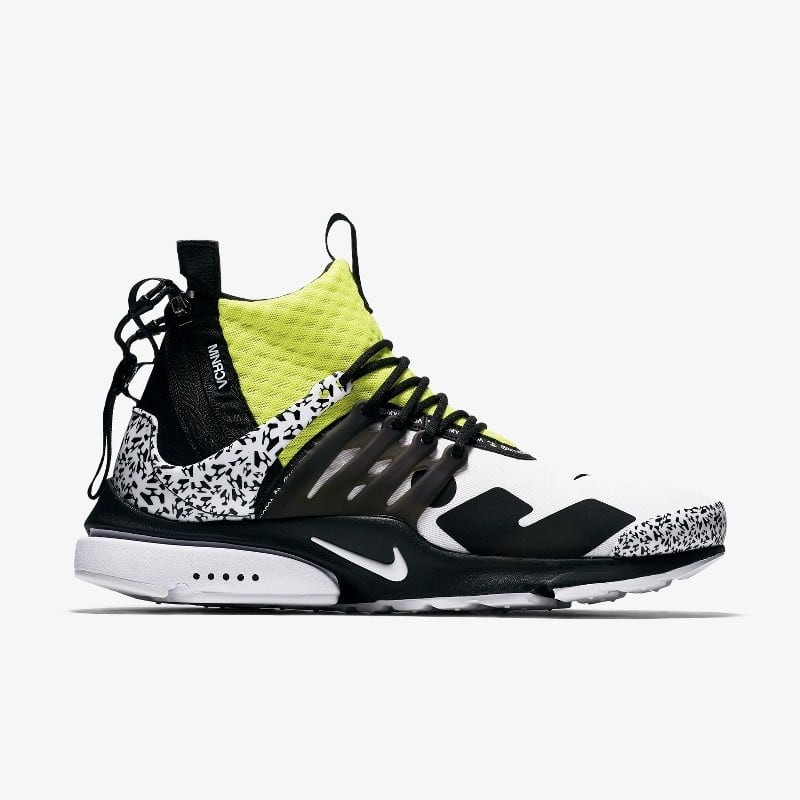 ACRONYM x Luxe Nike Air Presto Mid Dynamic Yellow | AH7832